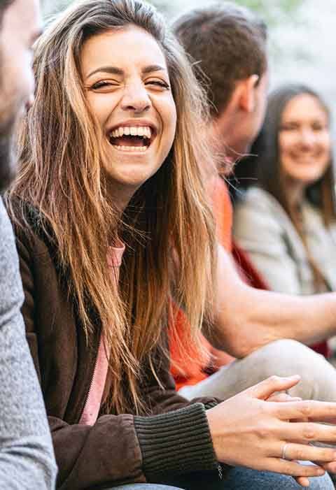 Patient in Garland smiling after cosmetic dental bonding